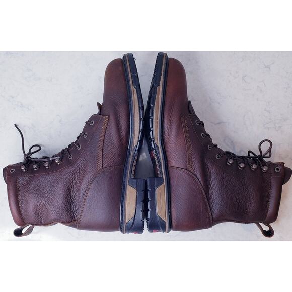 Rocky Original Ride Lacer 9" Boots Men's US 13Wide Waterproof Western Brown 2723 - Picture 9 of 13